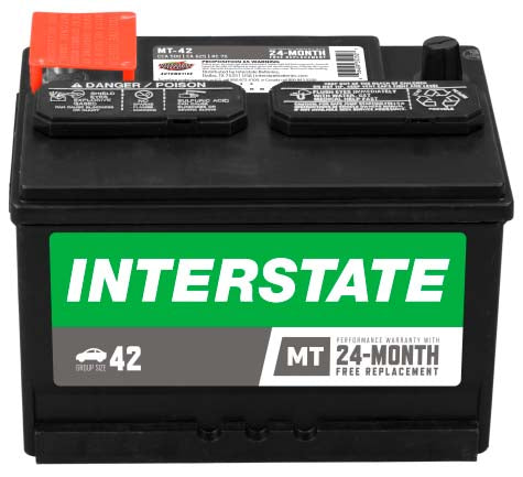 Batería Interstate MT-42-IN / 18 MESES DE GARANTIA AL 100%