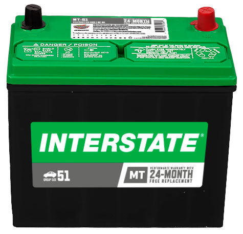 Batería Interstate MT-51-IN / 18 MESES DE GARANTIA AL 100%
