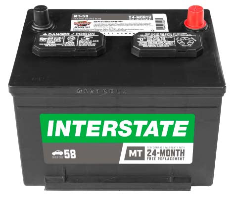 Batería Interstate MT-58-IN / 18 MESES DE GARANTIA AL 100%
