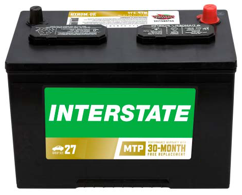 Batería Interstate MTP-27-IN / 18 MESES DE GARANTIA AL 100%