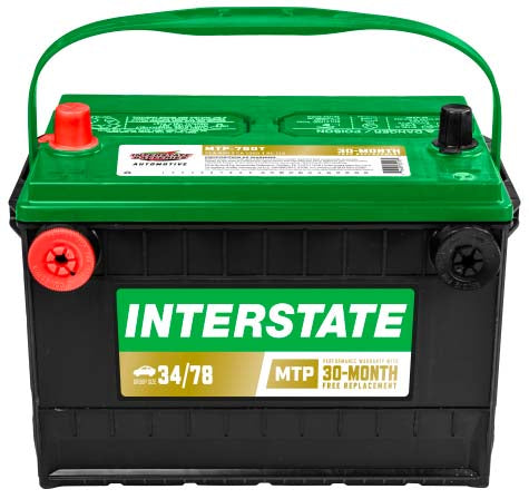 Batería Interstate MTP-78DT-IN / 18 MESES DE GARANTIA AL 100%