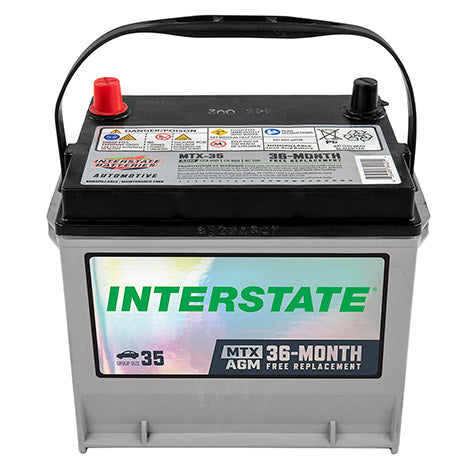 Batería Interstate AGM MTX-35-IN / 24 MESES DE GARANTIA AL 100%