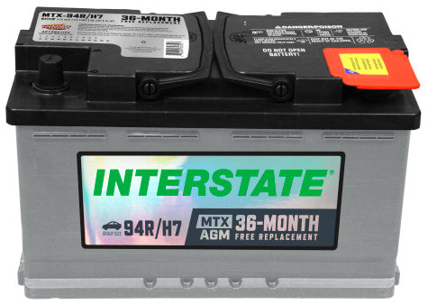 Batería Interstate AGM MTX-94R/H7-IN / 24 MESES DE GARANTIA AL 100%