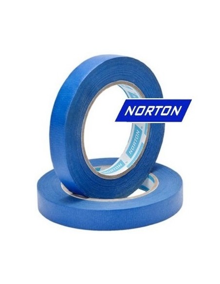 Cinta Industrial Azul Norton. Fácil De Pegar Y Despegar. Tape para Pintar Multisuperficies.