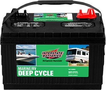 Batería Interstate Marina SRM-31-IN / 12 MESES DE GARANTIA AL 100%