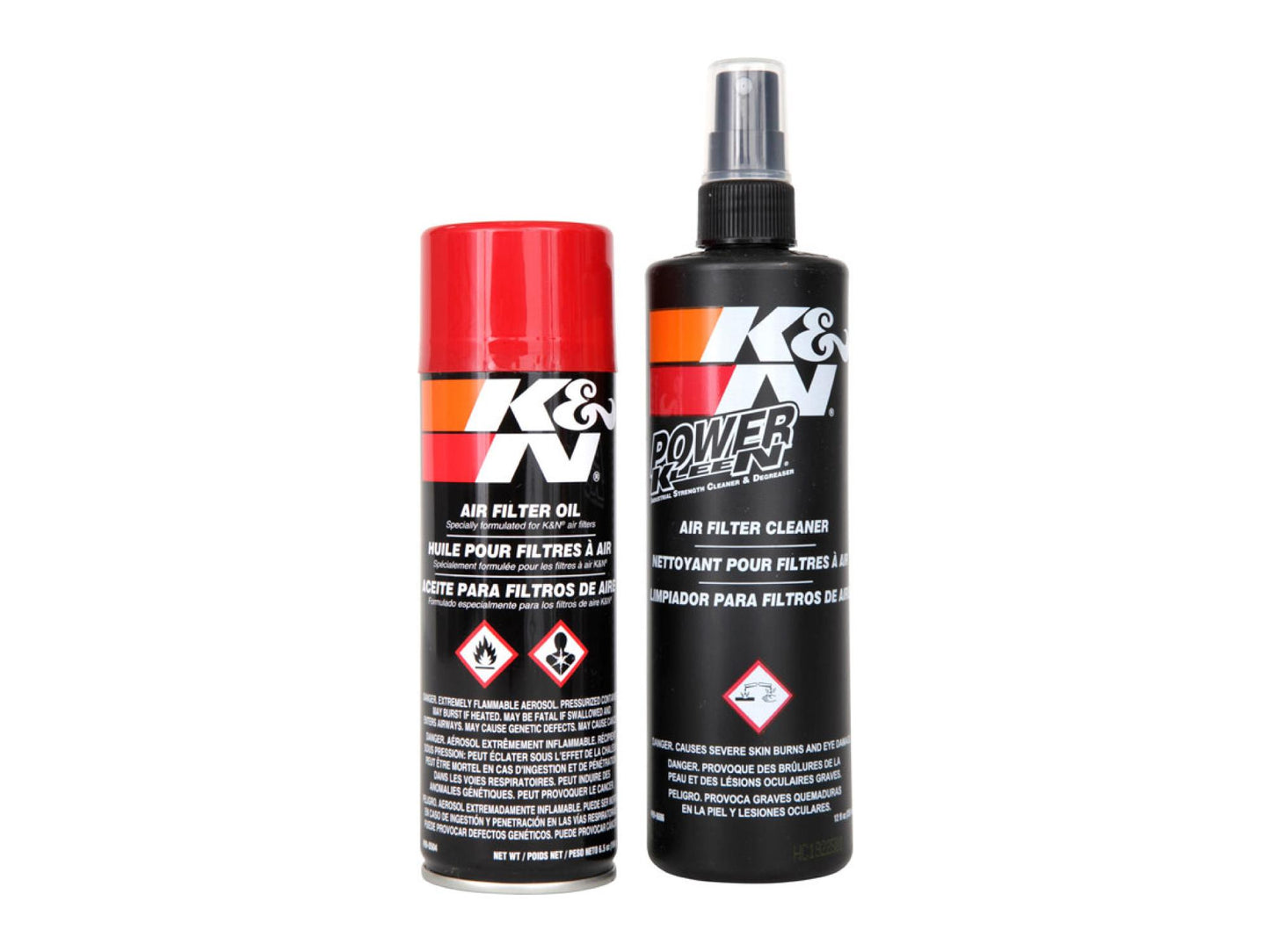K&N 99-5000 KIT DE LIMPIEZA PARA FILTRO DE AIRE K&N 237ML - 355ML