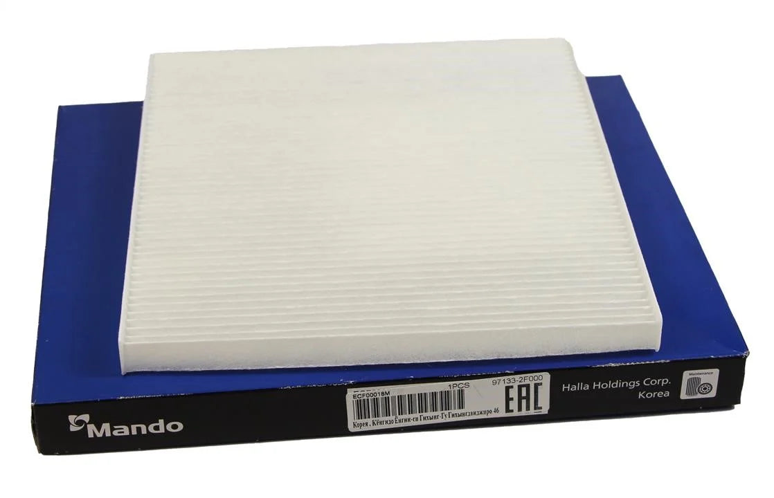 ECF00018M FILTRO CABINA KIA CERATO 01- / CARNIVAL II 97133-2F000 MANDO