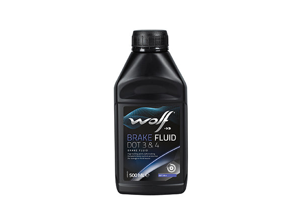 WOLF - LIQUIDO PARA FRENOS DOT 3 & 4 500ML