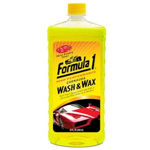 Formula 1 - CAR WASH SHAMPOO CON CERA CARNAUBA 32 oz